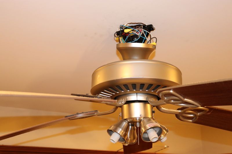 Gazebo Fan Installation in Wilmington, NC