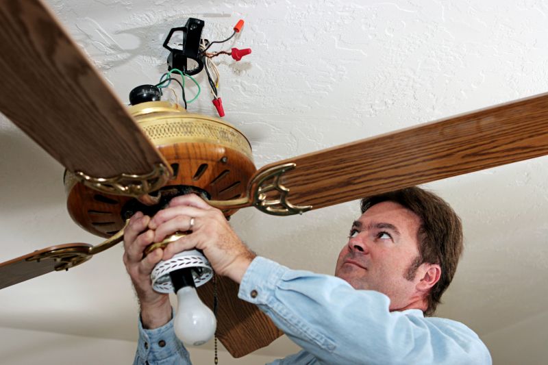 Gazebo Fan Installation in Conroe, TX
