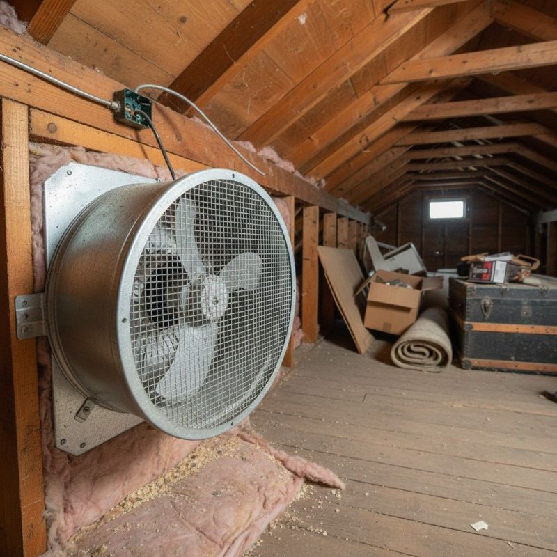 Solar Fan Installation in Provo, UT